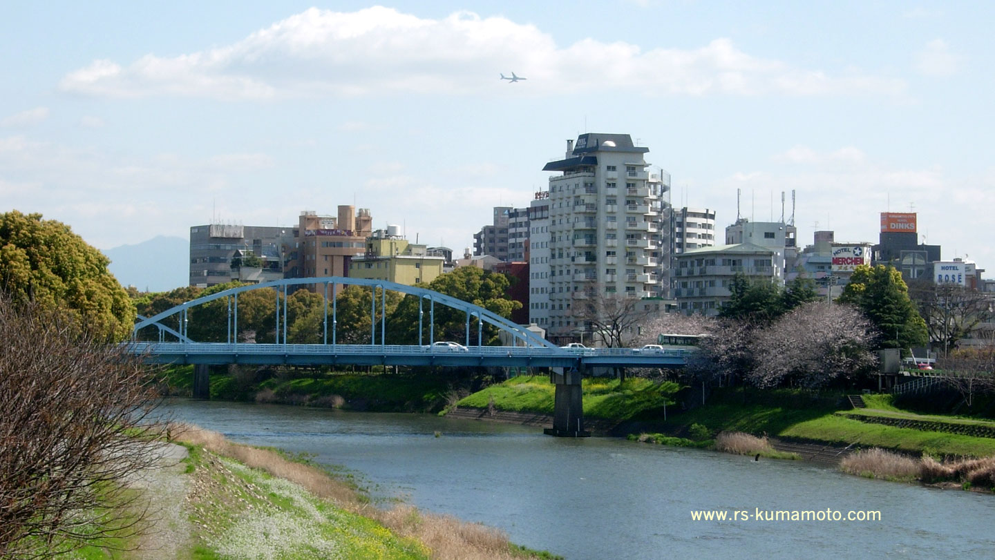春の銀座橋　2010年3月撮影